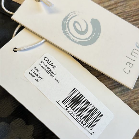 Johnny Was • Calme Endurance Sports Bra II • Sz L • NWT! - Picture 2 of 7